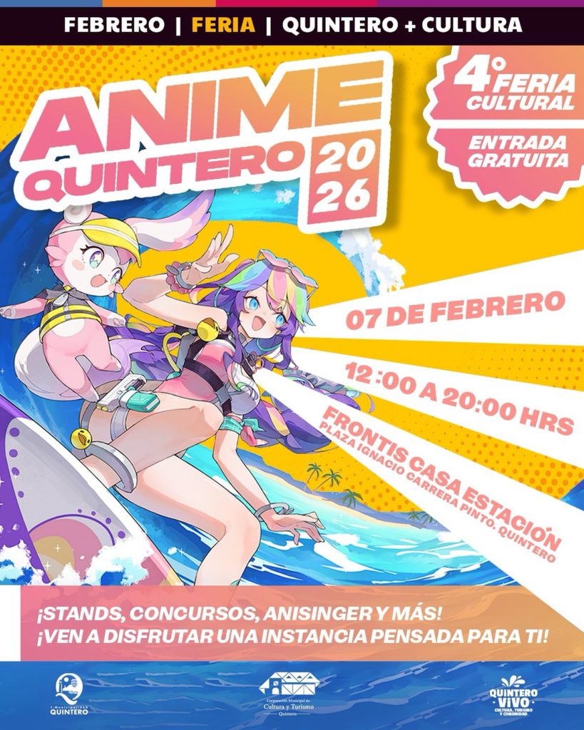 🎌 Anime Quintero 2026 – 4ª Feria Cultural
