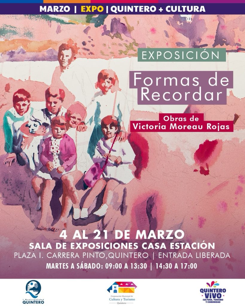 🎨 Exposición “Formas de Recordar” – Victoria Moreau Rojas