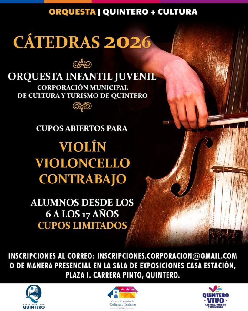🎻 ¡Postula a las Cátedras 2026! 🎶