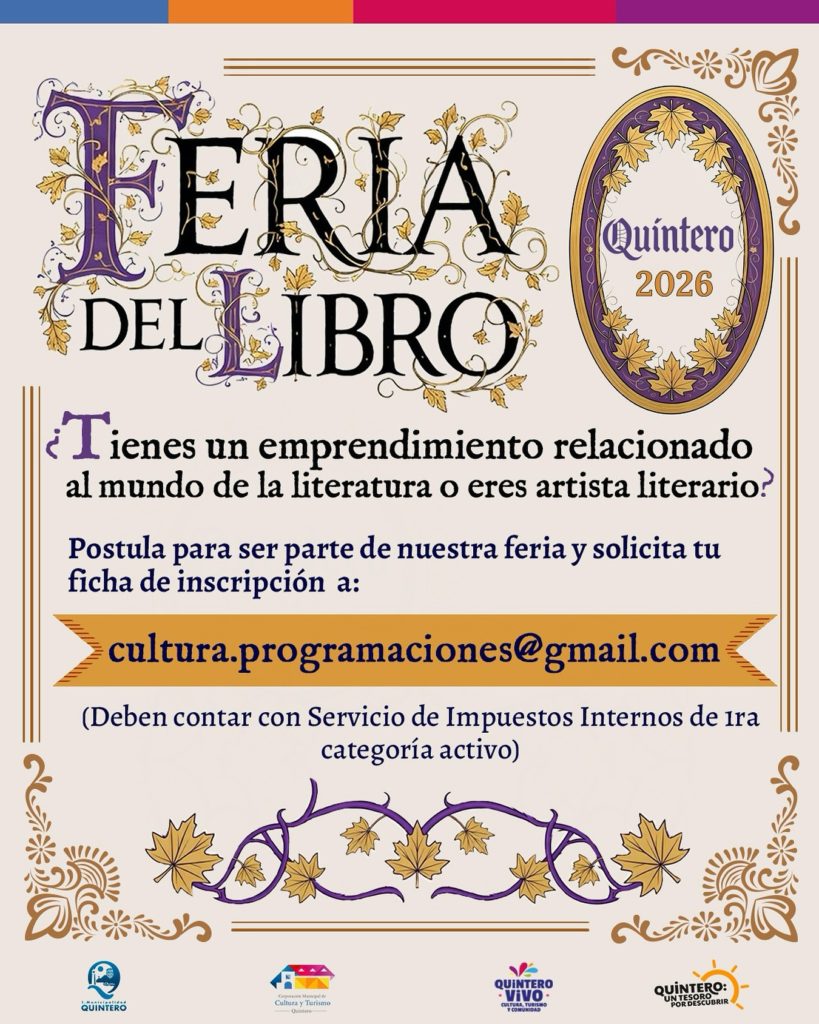 𝟵° 𝗙𝗲𝗿𝗶𝗮 𝗱𝗲𝗹 𝗟𝗶𝗯𝗿𝗼 𝗤𝘂𝗶𝗻𝘁𝗲𝗿𝗼 𝟮𝟬𝟮𝟲📚