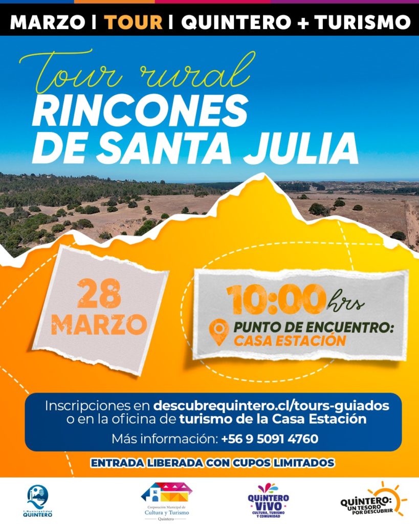 Tour Guiado Rincones de Santa Julia 28 de Marzo