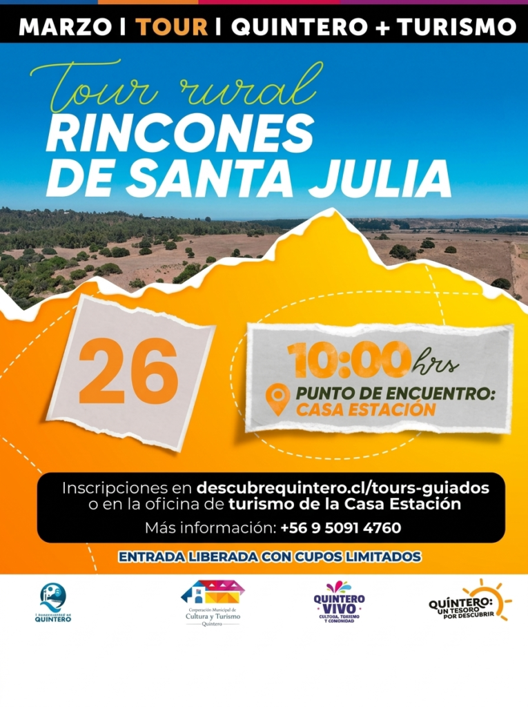 Tour Guiado Rincones de Santa Julia 26 de Marzo