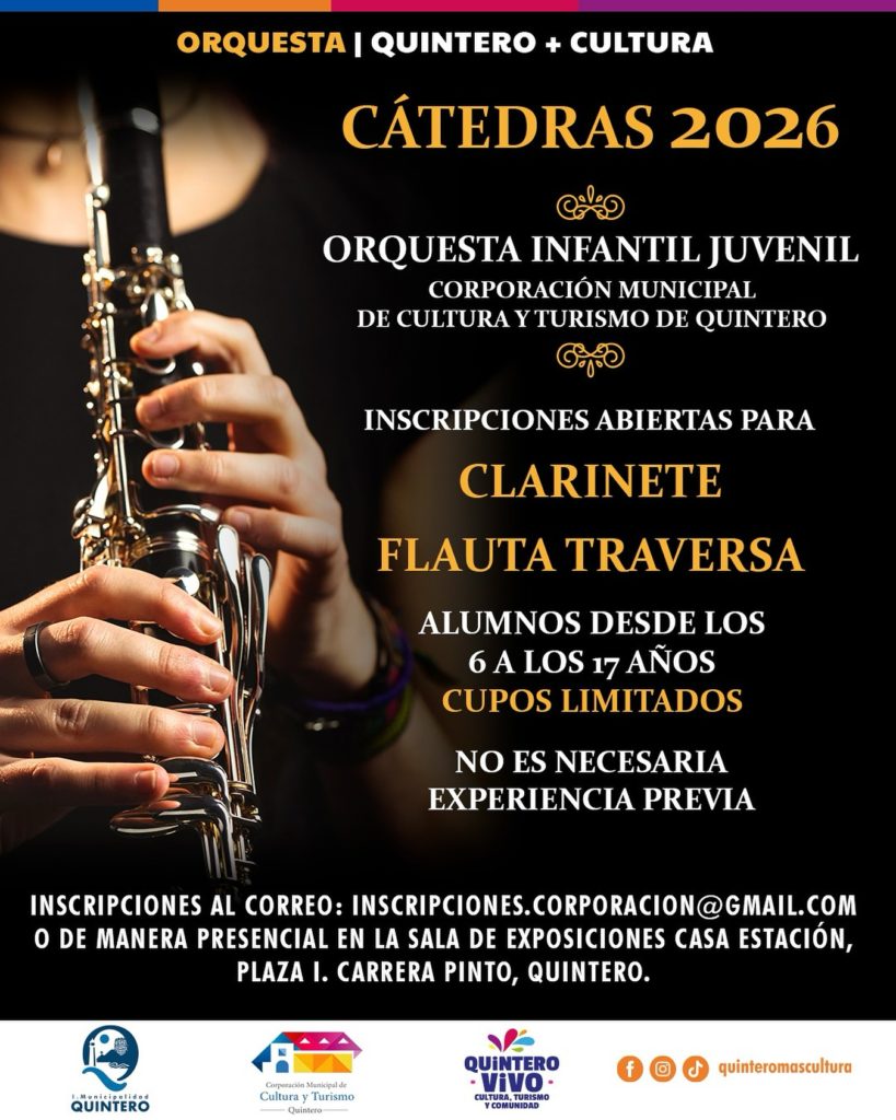 Catedra de clarinete y flauta