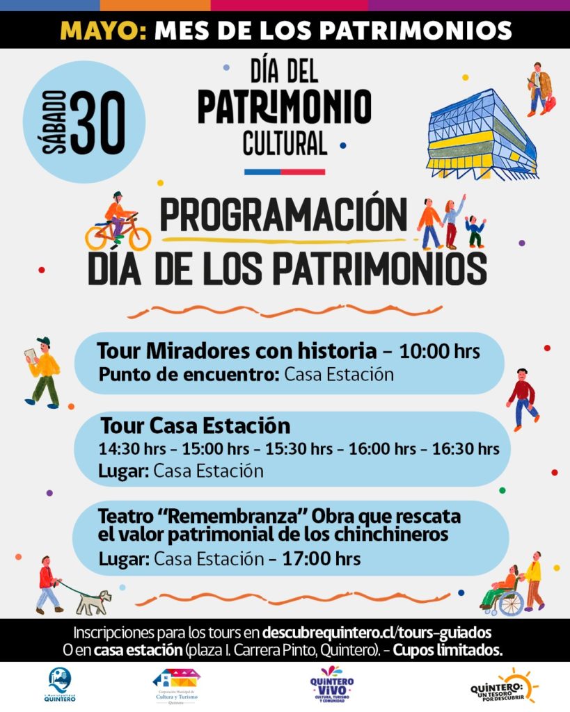 Guiado Miradores con historia de Quintero y Loncura “Celebremos el día de los Patrimonios”