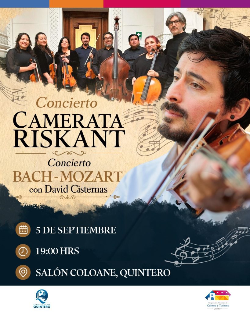 David Cisternas regresa a Quintero con un concierto de cámara